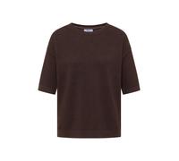 Cecil - Halbarm-Pullover mit Struktur braun - Gr. - XL