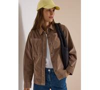 Kurzjacke CECIL, Damen, Gr. XL (44), earthy taupe, 98% Baumwolle, 2% Elasthan, Jacken Kurzjacke (61794755-XL) earthy taupe