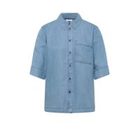 Cecil - Hemdbluse im Denim-Look blau - Gr. - XS