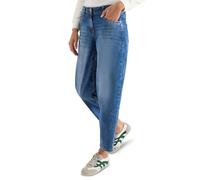 Cecil Damen High Waist Barrel Leg Jeans im Loose Fit in Blau, Gr: 28