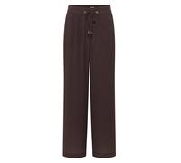 CECIL - High Waist Straight Leg Hose im Loose Fit brown cacao - Gr. - 30