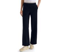 Cecil Damen High Waist Straight Leg Hose im Loose Fit in Blau, Gr: XS