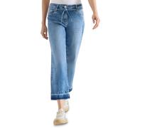 Cecil High Waist Straight Leg Jeans mit Loose Fit Authentic Used wash 36