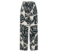 Stoffhose CECIL, Damen, Gr. XL, Länge 26, palm breeze grün, Stoff, 100% Viskose, gemustert, loose fit 7/8-Länge, Hosen Stoffhose, Elastikbund mit Tunnelzug (67286144-XL) palm breeze grün