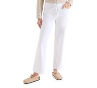 Cecil High Waist Wide Leg Jeans im Loose Fit White 28