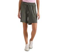 Cecil High Waist Wide Leg Shorts mit Struktur