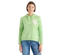 Cecil Hoodie mit Stickerei Bamboo Green M