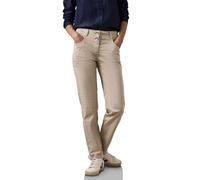 Chinohose CECIL "Style SCARLETT" Gr. 28, Länge 30, beige (light hazel beige) Damen Hosen (24655015-28) light hazel beige