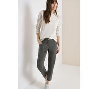 Cecil Culotte Damen Gr. 28 Comfort-Fit 7/8-Länge Clear Khaki – 96% Baumwolle/4% Elasthan