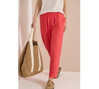 Cecil Stoffhose Style Chelsea Damen Gr. L (42) Länge 28 Coral 85%Viskose/15%Polyamid locker