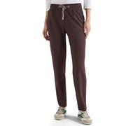 Stoffhose CECIL, Damen, Gr. L, Länge 28, macchiato braun, Stoff, 61% Viskose, 32% Polyamid, 7% Elasthan, unifarben, comfort fit normal, Hosen Stoffhose, in Unifarbe (77768954-L) macchiato braun