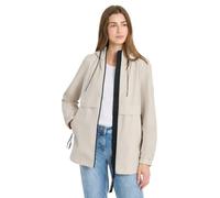 Kurzjacke CECIL, Damen, Gr. XXL (46), dust beige, Stoff, Obermaterial: 100% Polyester; Futter: 100% Polyester, unifarben, comfort fit normal, ohne Ausschnitt, elastischer Bund, Jacken Kurzjacke, mit K