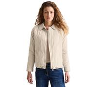 Steppjacke CECIL, Damen, Gr. XXL (46), lila (pearl beige), Stoff, Obermaterial: 100% Nylon; Futter: 100% Polyester, unifarben, casual, normal normal, Rundhals, Langarm Bündchen, Jacken, mit Tunnelzug