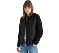 Cecil Jacke mit Strukturmix und Kapuze