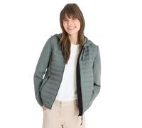 Cecil Jacke mit Strukturmix und Kapuze kelp green XXL