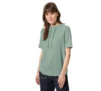 Cecil Jacquard Burn Out Funnel Neck Matcha Green M