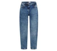 Loose-fit-Jeans CECIL, Damen, Gr. 27, Länge 30, light blau used wash, Jeans, 87% Baumwolle, 11% Polyester, 2% Elasthan, unifarben, lang, Jeans, 5-Pocket-Style (12395725-27) light blau used wash
