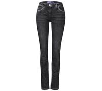 Cecil - Jeans mit Details schwarz - Gr. - 27/30
