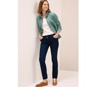 Regular-fit-Jeans CECIL "Style Scarlett", Damen, Gr. 32, Länge 30, blau (blau schwarz washed), Denim/Jeans, Obermaterial: 75% Baumwolle, 23% Polyester, 2% Elasthan. Futter: 52% Polyester, 48% Baumwoll