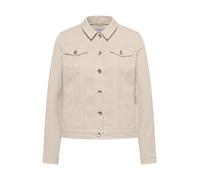 CECIL - Jeansjacke mit Brusttaschen und Knöpfen dust beige - Gr. - XXL