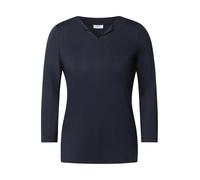 Cecil - Jersey Shirt im Tunika-Look blau - Gr. - XS