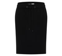 Minirock CECIL, Damen, Gr. XL (44), schwarz, Stoff, 61% Viskose, 32% Polyamid, 7% Elasthan, unifarben, comfort fit knielang, Röcke Minirock (63411840-XL) schwarz