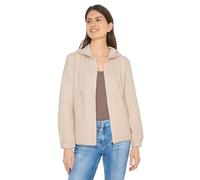 Cecil Damen Kapuzenjacke mit Struktur in Beige, Gr: XL