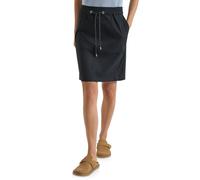 Minirock CECIL, Damen, Gr. XL (44), schwarz (palm breeze grün), Web, 71% Baumwolle, 25% Polyamid, 4% Elasthan, unifarben, normal ca. Mitte Oberschenkel, Röcke Minirock, Elastikbund mit Tunnelzug (5609