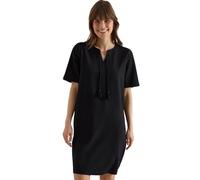Knielanges Kleid in Seersuckerqualität