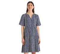 Sommerkleid CECIL, Damen, Gr. 3XL (48), US-Größen, universal blau, Stoff, 100% Viskose, gestreift, comfort fit knieumspielend, Rundhals, normaler Saum, Kleider Sommerkleid, im Streifendesign (61457941