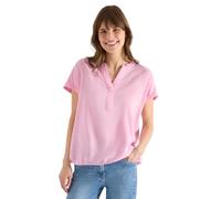 Cecil Kurzarm Bluse mit Split Neck