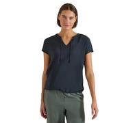 Cecil Kurzarm Bluse mit Strukturmix