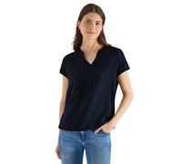 Cecil Kurzarm Bluse mit Strukturmix