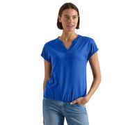 Cecil Kurzarm Shirt im Tunika-Look surf Blue XXL