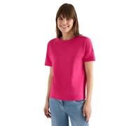 Cecil Kurzarm T-Shirt mit Schulterdetail Beetroot pink L