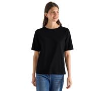 Cecil Kurzarm T-Shirt mit U-Boot-Ausschnitt Black M