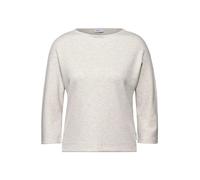 Cecil - Kurzes Melange Shirt beige - Gr. - S