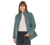 Fellimitatjacke CECIL, Damen, Gr. M (40), ice hill grün, Stoff, Obermaterial: 100% Polyester; Softshell: 100% Polyester; Futter: 100% Polyester, unifarben, normal normal, hoch geschlossener Ausschnitt