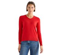 CECIL Damen 3015598 Kuscheliger Pullover, Fiery red, XXL