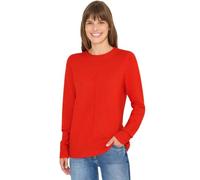 Cecil Damen Kuscheliger Pullover in Orange, Gr: XXL