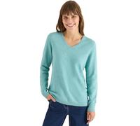 Cecil Kuscheliger V-Neck Pullover conifere Green Melange XXL