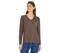 Cecil Kuscheliger V-Neck Pullover Mushroom Taupe Melange M