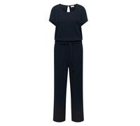 Overall CECIL, Damen, Gr. S, US-Größen, universal blau, Stoff, 59% Viskose, 40% Polyester, 1% Elasthan, unifarben, Basic, gerade normal, Overalls Overall, in Unifarbe (89784464-S) universal blau