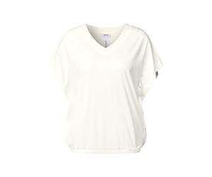 Cecil - Lässiges V-Neck Shirt weiß - Gr. - XS