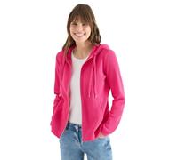 Cecil Cardigan mit Kapuze Damen Gr. M (40) beetroot pink 80% Baumwolle