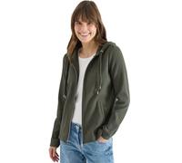 Cecil Langarm Jacke mit Kapuze und Taschen Khaki XXL