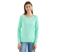 Cecil Langarm Pullover mit Rippdetail