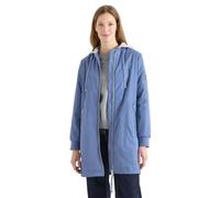 Steppmantel CECIL, Damen, Gr. XS (36), coal blau, Stoff, Obermaterial: 100% Polyester; Futter: 100% Polyester; Füllung: 100% Polyester, Kapuze: 66% Polyester, 34% Baumwolle, unifarben, comfort fit kni