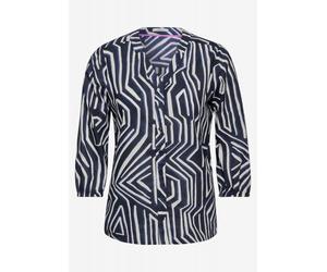 Cecil - Leichte Baumwollbluse blau - Gr. - XS