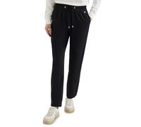 Cecil Damen Leichte Hose im Casual Fit mit Stretch in Schwarz, Gr: S
